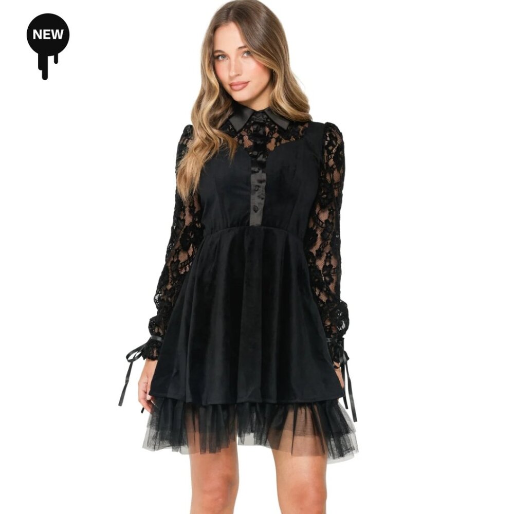 BlackMilk Black Swan Dress size US 10 (AU 14)